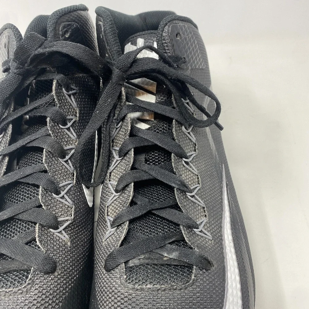 Nike Alpha Pro 2 Mid TD Football Cleats 719927-010‎ MSRP $95 Men's Size 15
